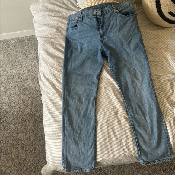 Levi's Men's Slim Jeans - Light Blue - Picture 1 of 3